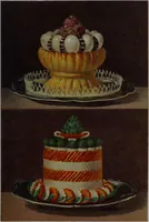 An illustration from The royal cookery book (le livre de cuisine) / by Jules Gouffé ; translated from the French and adapted for English use by Alphonse Gouffé ... comprising domestic and high-class cookery, illustrated with sixteen large plates printed in colours, and one hundred and sixty-one woodcuts from drawing from nature by E. Ronjat. (1868)