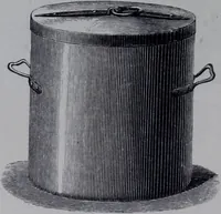 An illustration from The royal cookery book (le livre de cuisine) / by Jules Gouffé ; translated from the French and adapted for English use by Alphonse Gouffé ... comprising domestic and high-class cookery, illustrated with sixteen large plates printed in colours, and one hundred and sixty-one woodcuts from drawing from nature by E. Ronjat. (1868)