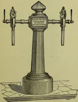 An illustration from The confectioners' hand-book and practical guide to the art of sugar boiling in all its branches : the manufacture of creams, fondants, liqueurs, pastilles, jujubes (gelatine and gum), comfits, lozenges (plain and medicated), chocolate, chocolate creams, drops, bars, &c; American caramels, ice creams and moulded ices of every description : jams, jellies and marmalades (by fire and steam). Preserved and crystalized fruits, candied peel, English and Scotch pastry, cordials and syrups for American hot & iced beverages. Aerated waters of every description, by hand and machine, for bottle, syphon, or fountain, ginger beer, horehound, and other fermented beers. The recipes are accompanied with full and clear instructions in every branch. Every information about colours and flavours; the best to use and how to make them. Useful notes on machinery for every purpose, and about one hundred illustrations. (1883)
