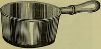An illustration from The confectioners' hand-book and practical guide to the art of sugar boiling in all its branches : the manufacture of creams, fondants, liqueurs, pastilles, jujubes (gelatine and gum), comfits, lozenges (plain and medicated), chocolate, chocolate creams, drops, bars, &c; American caramels, ice creams and moulded ices of every description : jams, jellies and marmalades (by fire and steam). Preserved and crystalized fruits, candied peel, English and Scotch pastry, cordials and syrups for American hot & iced beverages. Aerated waters of every description, by hand and machine, for bottle, syphon, or fountain, ginger beer, horehound, and other fermented beers. The recipes are accompanied with full and clear instructions in every branch. Every information about colours and flavours; the best to use and how to make them. Useful notes on machinery for every purpose, and about one hundred illustrations. (1883)