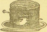 An illustration from Beeton's every-day cookery and housekeeping book : comprising instructions for mistress and servants, and a collection of over sixteen hundred and fifty practical receipts. With numerous wood engravings and one hundred and forty-two coloured figures, showing the proper mode of sending dishes to table. (1888)