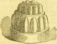 An illustration from Beeton's every-day cookery and housekeeping book : comprising instructions for mistress and servants, and a collection of over sixteen hundred and fifty practical receipts. With numerous wood engravings and one hundred and forty-two coloured figures, showing the proper mode of sending dishes to table. (1888)