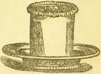 An illustration from Beeton's every-day cookery and housekeeping book : comprising instructions for mistress and servants, and a collection of over sixteen hundred and fifty practical receipts. With numerous wood engravings and one hundred and forty-two coloured figures, showing the proper mode of sending dishes to table. (1888)