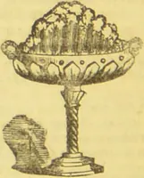 An illustration from Beeton's every-day cookery and housekeeping book : comprising instructions for mistress and servants, and a collection of over sixteen hundred and fifty practical receipts. With numerous wood engravings and one hundred and forty-two coloured figures, showing the proper mode of sending dishes to table. (1888)