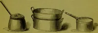 An illustration from Warne's model cookery and housekeeping book : containing complete instructions in household management, and receipts for breakfast dishes ... bills of fare, duties of servants, etc. / compiled and edited by Mary Jewry. (1871)