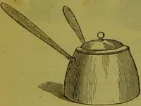 An illustration from Warne's model cookery and housekeeping book : containing complete instructions in household management, and receipts for breakfast dishes ... bills of fare, duties of servants, etc. / compiled and edited by Mary Jewry. (1871)