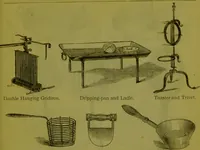 An illustration from Warne's model cookery and housekeeping book : containing complete instructions in household management, and receipts for breakfast dishes ... bills of fare, duties of servants, etc. / compiled and edited by Mary Jewry. (1871)