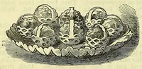 An illustration from Cassell's dictionary of cookery, with numerous engravings and full-page coloured plates : containing about nine thousand recipes. (1880)
