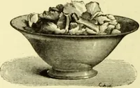 An illustration from The royal cookery book (le livre de cuisine) / by Jules Gouffé ; translated from the French and adapted for English use by Alphonse Gouffé ... comprising domestic and high-class cookery, illustrated with sixteen large plates printed in colours, and one hundred and sixty-one woodcuts from drawings from nature by E. Ronjat. (1883)