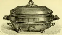 An illustration from The royal cookery book (le livre de cuisine) / by Jules Gouffé ; translated from the French and adapted for English use by Alphonse Gouffé ... comprising domestic and high-class cookery, illustrated with sixteen large plates printed in colours, and one hundred and sixty-one woodcuts from drawings from nature by E. Ronjat. (1883)