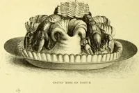 Picture 66 of 124 from The royal cookery book (le livre de cuisine) / by Jules Gouffé ; translated from the French and adapted for English use by Alphonse Gouffé ... comprising domestic and high-class cookery, illustrated with sixteen large plates printed in colours, and one hundred and sixty-one woodcuts from drawings from nature by E. Ronjat. (1883), leaf 384
