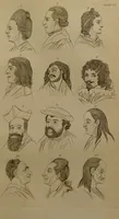 An illustration from Essays on physiognomy : designed to promote the knowledge and the love of mankind ... To which are added , one hundred physiognomonical rules, ... and memoirs of the life of the author / written by John Caspar Lavater. (1797)