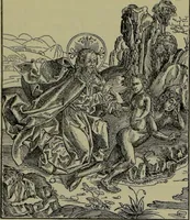 An illustration from Anomalies and curiosities of medicine : being an encyclopedic collection of rare and extraordinary cases, and of the most striking instances of abnormality in all branches of medicine and surgery, derived from an exhaustive research of medical literature from its origin to the present day / abstracted, classified, annotated, and indexed, by George M. Gould and Walter L. Pyle ; with 295 illustrations in the text, and 12 half-tone and colored plates. (1897)