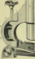 An illustration from The microscope : its history, construction, and application, being a familiar introduction to the use of the instrument, and the study of microscopical science / by Jabez Hogg ; with upwards of five hundred engravings, and coloured illustrations by Tuffen West. (1890)