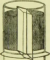 An illustration from The microscope : its history, construction, and application, being a familiar introduction to the use of the instrument, and the study of microscopical science / by Jabez Hogg ; with upwards of five hundred engravings, and coloured illustrations by Tuffen West. (1890)
