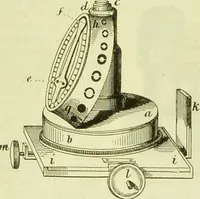 An illustration from The microscope : its history, construction, and application, being a familiar introduction to the use of the instrument, and the study of microscopical science / by Jabez Hogg ; with upwards of five hundred engravings, and coloured illustrations by Tuffen West. (1890)
