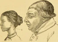 An illustration from Nature's revelations of character, or, The mental, moral and volitive dispositions of mankind, as manifested in the human form and countenance / by Joseph Simms. (1873)