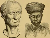 An illustration from Nature's revelations of character, or, The mental, moral and volitive dispositions of mankind, as manifested in the human form and countenance / by Joseph Simms. (1873)