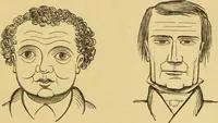 An illustration from Nature's revelations of character, or, The mental, moral and volitive dispositions of mankind, as manifested in the human form and countenance / by Joseph Simms. (1873)