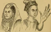 Picture 203 of 220 from Nature's revelations of character, or, The mental, moral and volitive dispositions of mankind, as manifested in the human form and countenance / by Joseph Simms. (1873), leaf 546