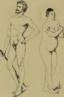 An illustration from Physiognomik und Mimik / von Paolo Mantegazza ; mit mehr als hundert original-zeichmungen von Hector und Edward Ximenes ; vom verfasser genehmigte übersetzung von R. Löwenfeld. (1890)