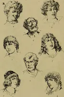 An illustration from Physiognomik und Mimik / von Paolo Mantegazza ; mit mehr als hundert original-zeichmungen von Hector und Edward Ximenes ; vom verfasser genehmigte übersetzung von R. Löwenfeld. (1890)