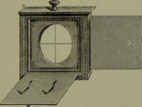 An illustration from Spectrum analysis in its application to terrestrial substances, and the physical constitution of the heavenly bodies / familiarly explained by H. Schellen ; translated from the second enlarged and revised German edition by Jane and Caroline Lassell ; edited with notes by William Huggins ; with numerous woodcuts and coloured plates, and Ångström's and Kirchhoff's maps. (1872)
