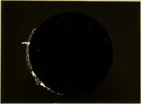 An illustration from Spectrum analysis in its application to terrestrial substances, and the physical constitution of the heavenly bodies / familiarly explained by H. Schellen ; translated from the second enlarged and revised German edition by Jane and Caroline Lassell ; edited with notes by William Huggins ; with numerous woodcuts and coloured plates, and Ångström's and Kirchhoff's maps. (1872)