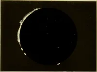 An illustration from Spectrum analysis in its application to terrestrial substances, and the physical constitution of the heavenly bodies / familiarly explained by H. Schellen ; translated from the second enlarged and revised German edition by Jane and Caroline Lassell ; edited with notes by William Huggins ; with numerous woodcuts and coloured plates, and Ångström's and Kirchhoff's maps. (1872)