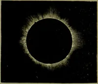 An illustration from Spectrum analysis in its application to terrestrial substances, and the physical constitution of the heavenly bodies / familiarly explained by H. Schellen ; translated from the second enlarged and revised German edition by Jane and Caroline Lassell ; edited with notes by William Huggins ; with numerous woodcuts and coloured plates, and Ångström's and Kirchhoff's maps. (1872)