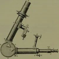 An illustration from Spectrum analysis in its application to terrestrial substances, and the physical constitution of the heavenly bodies / familiarly explained by H. Schellen ; translated from the second enlarged and revised German edition by Jane and Caroline Lassell ; edited with notes by William Huggins ; with numerous woodcuts and coloured plates, and Ångström's and Kirchhoff's maps. (1872)