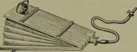 An illustration from Spectrum analysis in its application to terrestrial substances, and the physical constitution of the heavenly bodies / familiarly explained by H. Schellen ; translated from the second enlarged and revised German edition by Jane and Caroline Lassell ; edited with notes by William Huggins ; with numerous woodcuts and coloured plates, and Ångström's and Kirchhoff's maps. (1872)