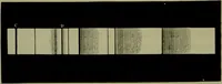 An illustration from Spectrum analysis in its application to terrestrial substances, and the physical constitution of the heavenly bodies / familiarly explained by H. Schellen ; translated from the second enlarged and revised German edition by Jane and Caroline Lassell ; edited with notes by William Huggins ; with numerous woodcuts and coloured plates, and Ångström's and Kirchhoff's maps. (1872)