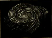 An illustration from Spectrum analysis in its application to terrestrial substances, and the physical constitution of the heavenly bodies / familiarly explained by H. Schellen ; translated from the second enlarged and revised German edition by Jane and Caroline Lassell ; edited with notes by William Huggins ; with numerous woodcuts and coloured plates, and Ångström's and Kirchhoff's maps. (1872)