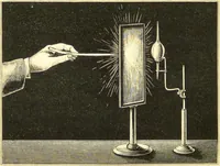 Picture 9 of 72 from Spectrum analysis : six lectures, delivered in 1868, before the Society of Apothecaries of London / by Henry E. Roscoe ; with appendices, coloured plates, and illustrations. (1869), leaf 40
