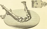 An illustration from Spectrum analysis : six lectures, delivered in 1868, before the Society of Apothecaries of London / by Henry E. Roscoe ; with appendices, coloured plates, and illustrations. (1869)