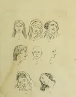 Picture 13 of 112 from La physiognomonie, ou l'art de connaître les hommes d'après les traits de leur physionomie, leurs rupports avec les divers animaux, leur penchans. ... / Lavater. (1841), leaf 331