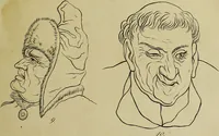Picture 29 of 112 from La physiognomonie, ou l'art de connaître les hommes d'après les traits de leur physionomie, leurs rupports avec les divers animaux, leur penchans. ... / Lavater. (1841), leaf 357
