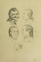 Picture 65 of 112 from La physiognomonie, ou l'art de connaître les hommes d'après les traits de leur physionomie, leurs rupports avec les divers animaux, leur penchans. ... / Lavater. (1841), leaf 447