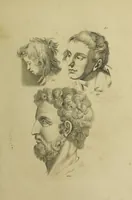Picture 82 of 112 from La physiognomonie, ou l'art de connaître les hommes d'après les traits de leur physionomie, leurs rupports avec les divers animaux, leur penchans. ... / Lavater. (1841), leaf 485