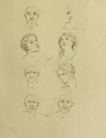 Picture 84 of 112 from La physiognomonie, ou l'art de connaître les hommes d'après les traits de leur physionomie, leurs rupports avec les divers animaux, leur penchans. ... / Lavater. (1841), leaf 489