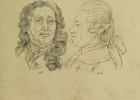 Picture 88 of 112 from La physiognomonie, ou l'art de connaître les hommes d'après les traits de leur physionomie, leurs rupports avec les divers animaux, leur penchans. ... / Lavater. (1841), leaf 495