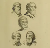 Picture 100 of 112 from La physiognomonie, ou l'art de connaître les hommes d'après les traits de leur physionomie, leurs rupports avec les divers animaux, leur penchans. ... / Lavater. (1841), leaf 533