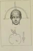 An illustration from Nuevo manual de frenolojía, escrito en inglés ... / puesto en francés con numerosas notas por el Doctor J. Fossati ... y traducido al español por Don José de Garaycoechea. (1840)