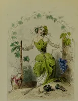 An illustration from Les fleurs animées / par J.J. Grandville ; introductions par Alph. Karr ; texte par Taxile Delord. (1847)