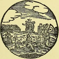 An illustration from The alchemical writings of Edward Kelly / Tr. from the Hamburg edition of 1676, and ed. with a biographical preface. (1893)