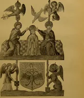 An illustration from Stanislas de Guaita et sa bibliothèque occulte / [Stanislas de Guaita]. (1899)