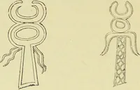 An illustration from La migration des symboles / [Eugène Félicien Albert Goblet d'Alviella]. (1891)
