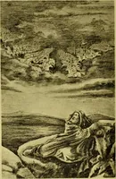 An illustration from La magie et l'hypnose : recueil de faits et d'expériences justifiant et prouvant les enseignements de l'occultisme / par Papus ; avec dessins de Ange Bossard, L. Bouchet, L. de Waldner et L. Delfosse. (1897)