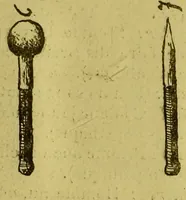 An illustration from La magie et l'hypnose : recueil de faits et d'expériences justifiant et prouvant les enseignements de l'occultisme / par Papus ; avec dessins de Ange Bossard, L. Bouchet, L. de Waldner et L. Delfosse. (1897)